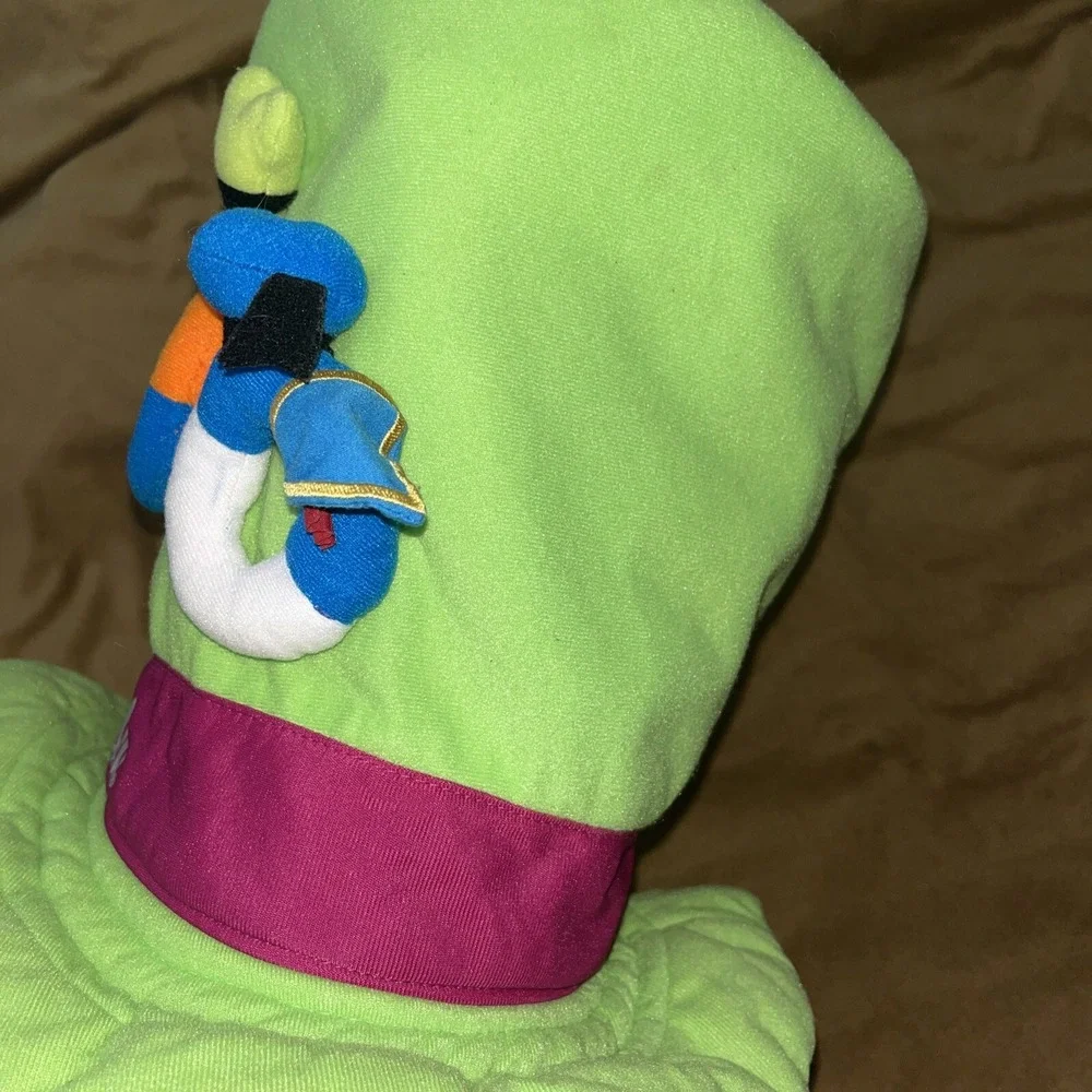 Walt Disney World 2000 Goofy Green Plush Hat Cap Adult Size Numbers Rare Costume